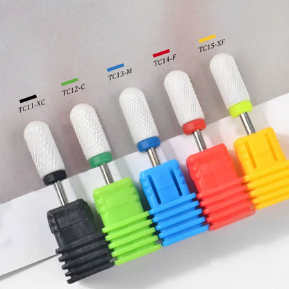 Ceramic Nail Drill Bits for Efficient Manicure and Pedicure - Smarsty
