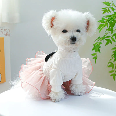 Spring Summer Tutu Dress for Dogs and Cats - Smarsty