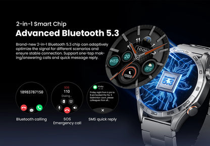 Haylou Solar 5 Smartwatch with Voice Calling and AMOLED Display - Smarsty