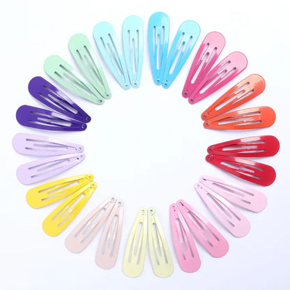 Cute Cartoon Hairpins for Girls 40Pcs Colorful Animal and Fruit Clips - Smarsty