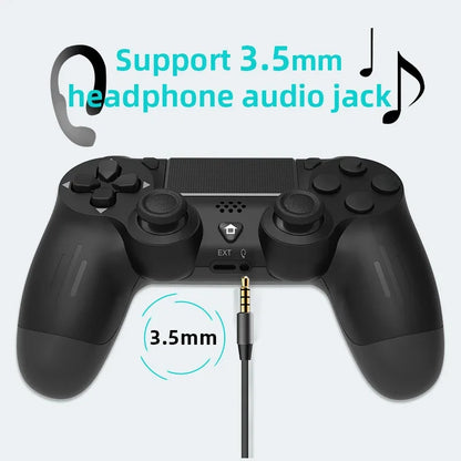 Wireless Bluetooth Game Controller for PS4 with Dual Vibration - Smarsty