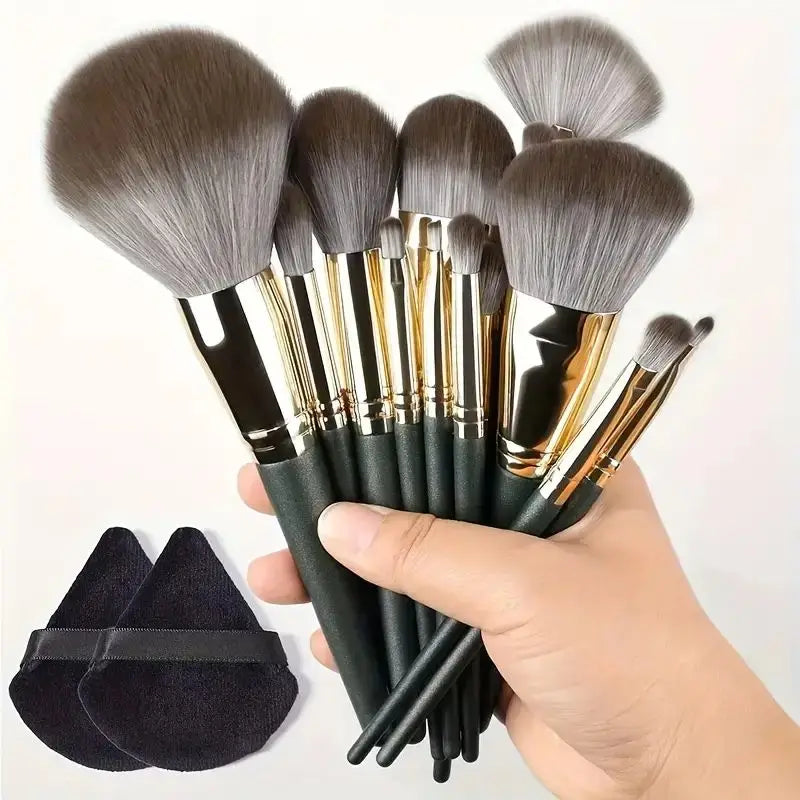 Professional Soft Fluffy Makeup Brush Set for Flawless Application - Smarsty