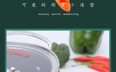 Silicone Carrot Chicken Leg Shaped Pot Lid Lifting Anti Overflow Device, Anti Overflow Pot Lid Clip, Practical Kitchen Tool by Smarsty