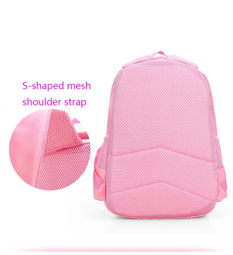 Cute Cat Printed Kids Backpack Waterproof School Bag - Smarsty