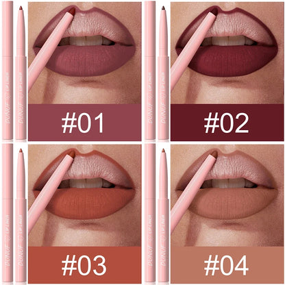 Matte Red Brown Lip Liner Pencil for Plump Lips - Smarsty