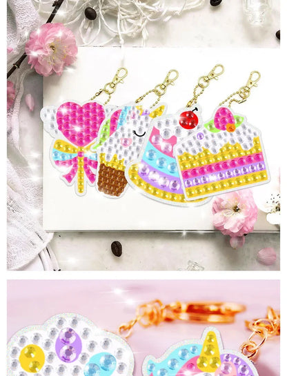 Children's Cartoon Unicorn Diamond Painting Craft Set - Smarsty