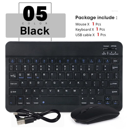 Mini Wireless Bluetooth Keyboard With Integrated Mouse