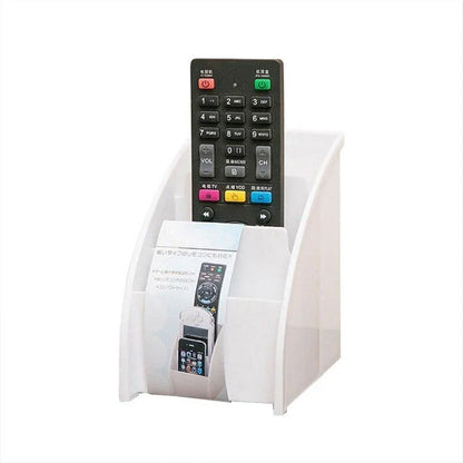 1PC Remote Control Storage Holder Desktop Case Box Organiser Mobile Phone Stand Home Decor by Smarsty
