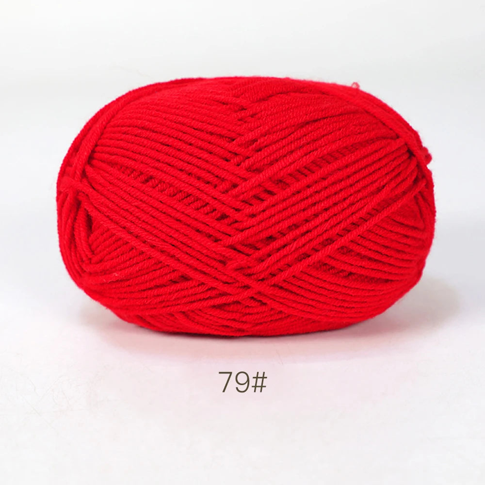 Soft Milk Cotton Yarn for Hand Knitting Projects - Smarsty