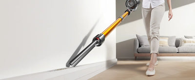 Kissof S17 Pro 550W/55KPA Cordless Vacuum Cleaner, 60Mins  Self-Standing Vacuum Cleaners for Home, Anti-Tangle Stick Vacuum - Smarsty