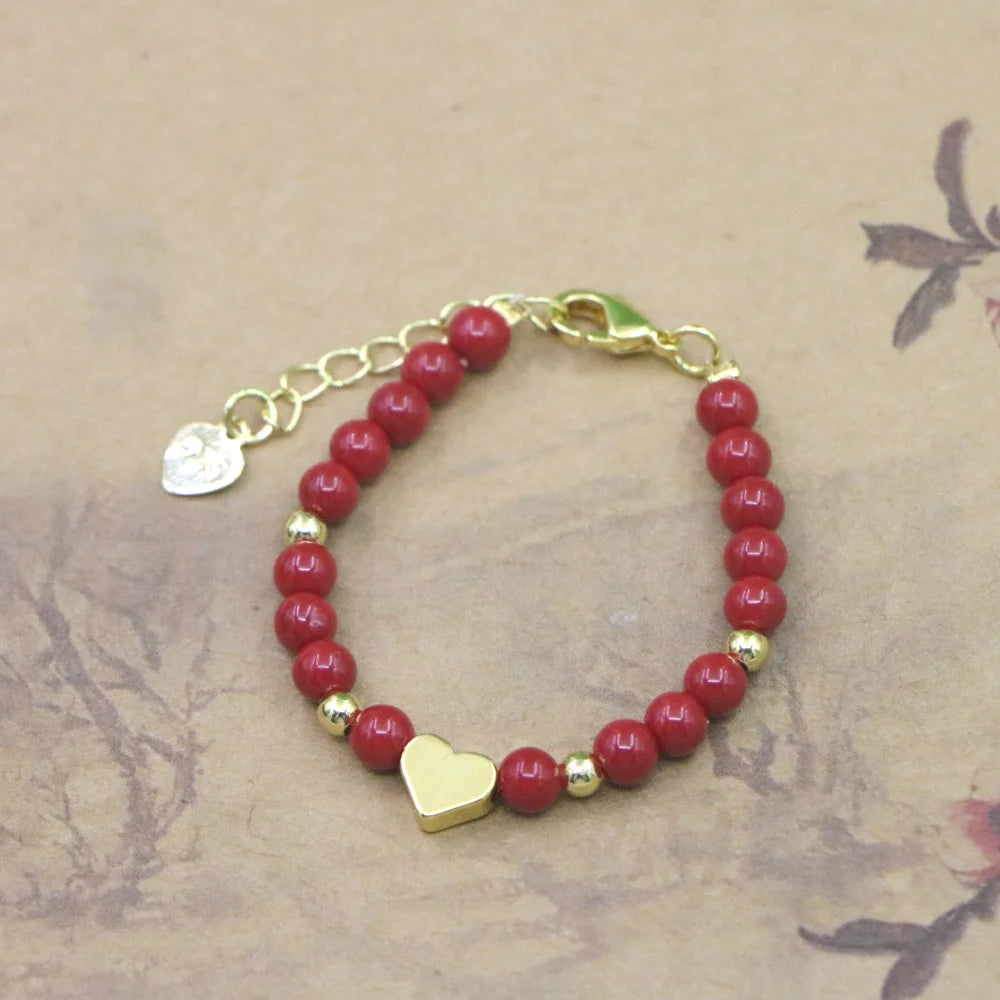 Lovely Natural Stone Bead Bracelet for Girls - Smarsty