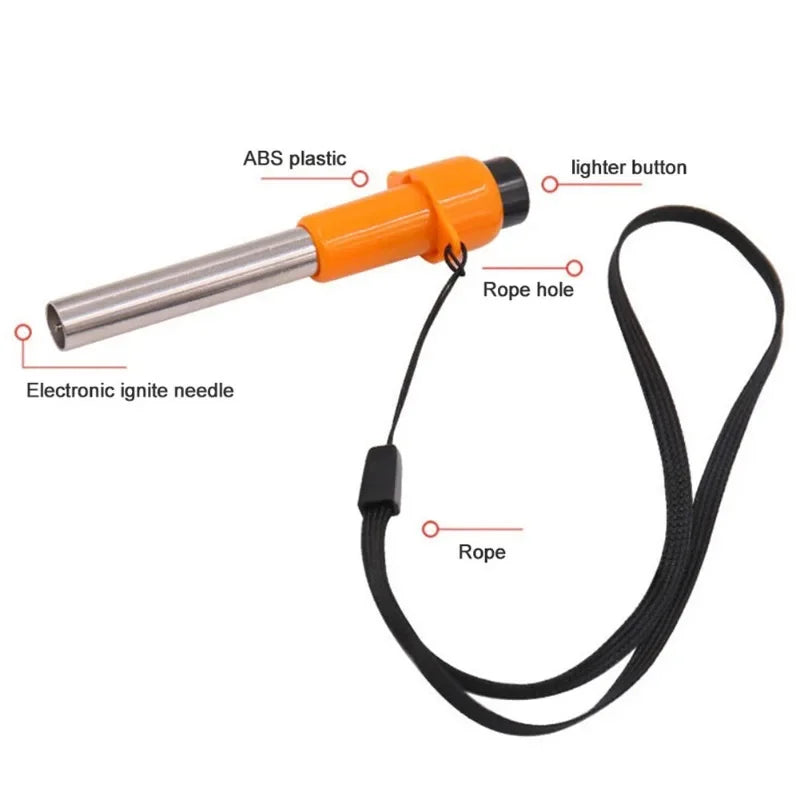 Outdoor Camping Mini Electric Lighter Kitchen Household Stove Lgniter Stainless BBQ Piezo Igniter