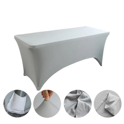 Stretch Spandex Table Cover for Rectangular Tables - Smarsty