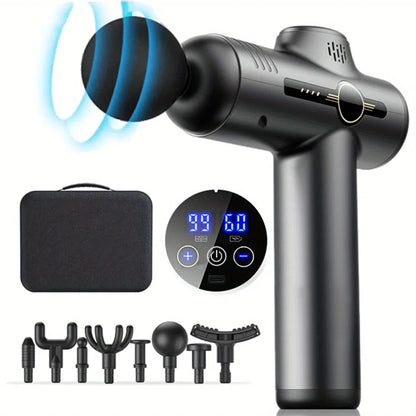 Portable Vibration Massage Gun for Deep Muscle Relaxation - Smarsty