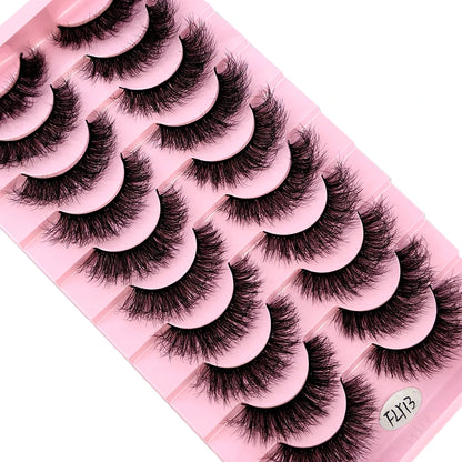 Handmade Faux Mink Eyelashes for Natural Look - Smarsty