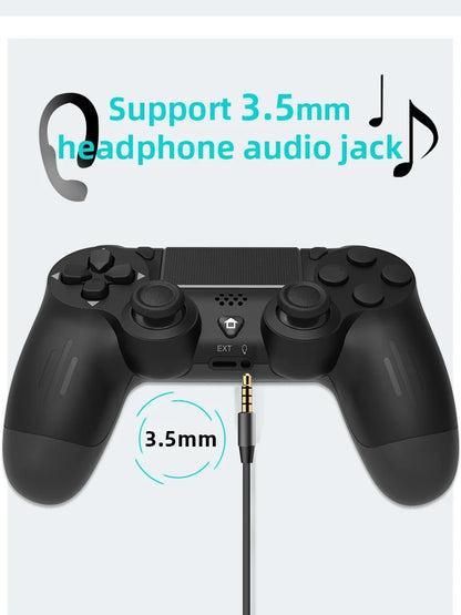 Wireless Bluetooth Game Controller for PS4 with Dual Vibration - Smarsty