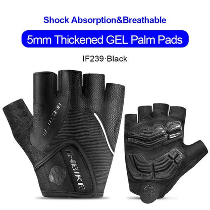 INBIKE Shockproof Gel Cycling Gloves Half Finger - Smarsty