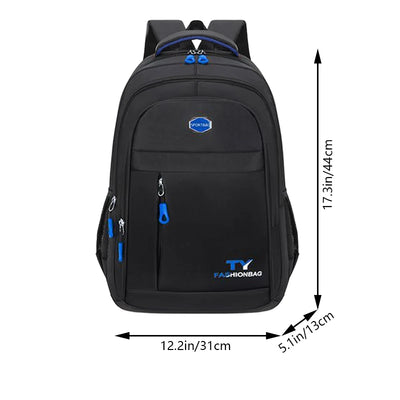 Men's and women's large-capacity trendy outdoor travel casual backpacks and schoolbags, airplane cabin backpacks - Smarsty