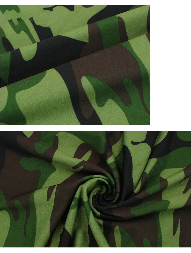 Outdoor Sport Bandana Military Tube Scarf Fishing Cycling Tactical Hiking Face Cover Neck Gaiter Half Mask Headband Men Women