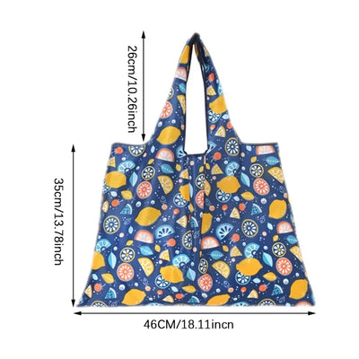 Large Reusable Shopping Bags Foldable Polyester Eco Friendly - Smarsty