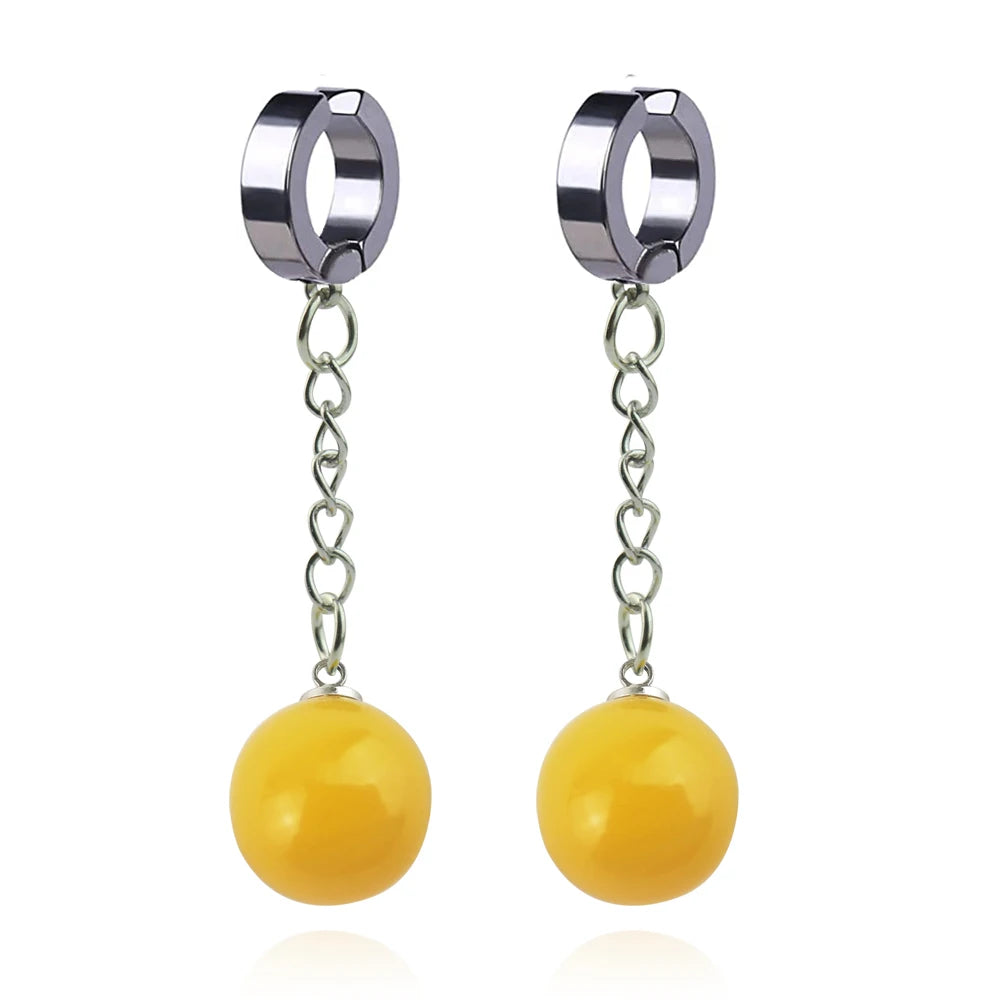 Anime Zamasu Potara Earrings for Goku and Vegeta Cosplay - Smarsty