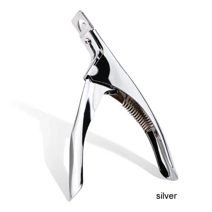 Professional Stainless Steel False Nail Clippers for Precise Trimming - Smarsty