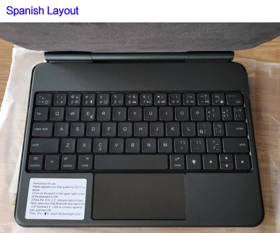 Magic Keyboard for iPad 11th Gen Backlit Magnetic Folio - Smarsty