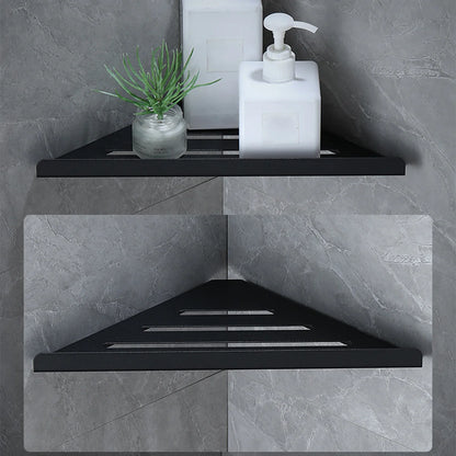 No Drilling Bathroom Corner Shelf Heavy Duty Stainless Steel - Smarsty