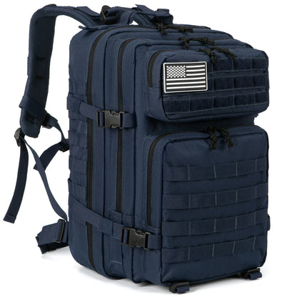 45L Tactical Backpack Large Capacity Outdoor Rucksack 3 Day Fitness Hiking Bag Hiking Camping Gear Backpacks - Smarsty