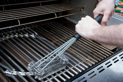 Stainless Steel BBQ Grill Brush for Easy Cleaning - Smarsty