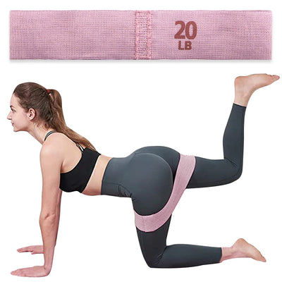 Hip Resistance Bands Anti-Slip Stretch Fitness Strips Portable Glute Thigh Elastic Bands Yoga Gym Equipment - Smarsty