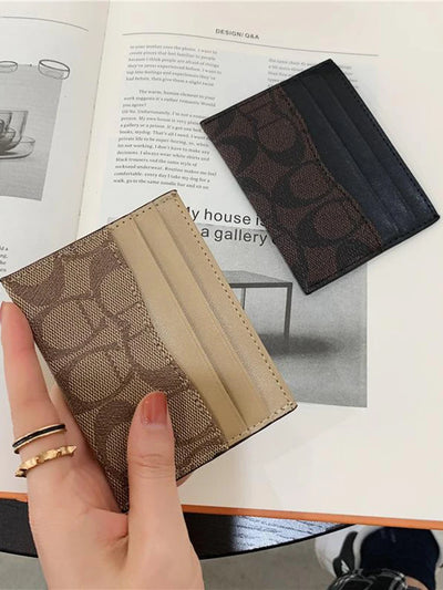 Luxury Design Wallets for Women Multi-Function Card Holder PU Leather Female Small Card Bag Short Women's Purse - Smarsty