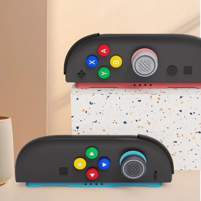 Thumb Button Grip Caps for Nintendo Switch Joysticks - Smarsty