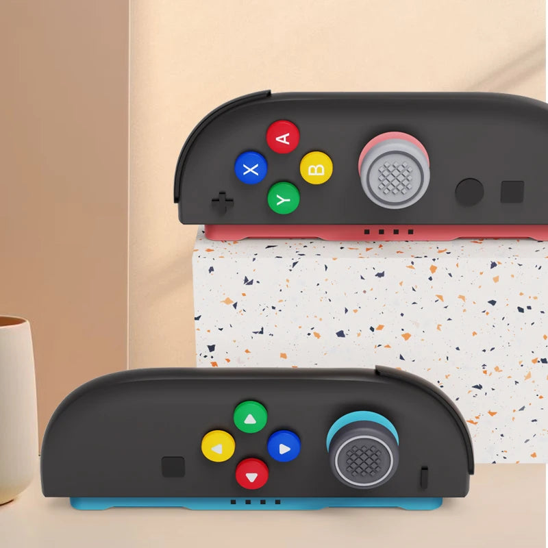 Thumb Button Grip Caps for Nintendo Switch Joysticks - Smarsty