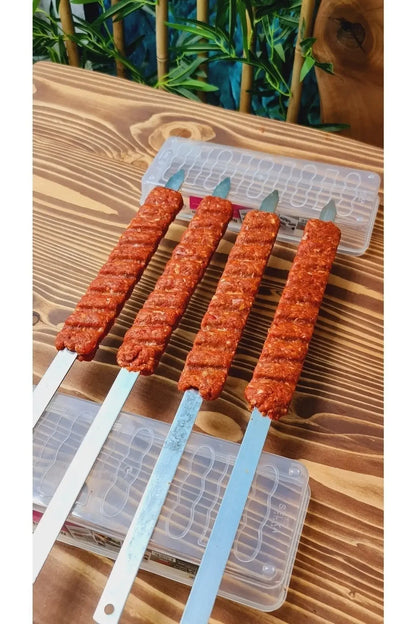 Reusable Plastic Kebab Maker for Easy BBQ Preparation - Smarsty
