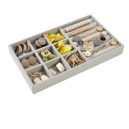 Velvet Jewelry Display Tray for Organized Storage - Smarsty