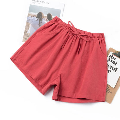 Summer Shorts For Women Casual High Waist Teens Girl Trouser All-match Breathable Running Beach Short Sweatpants Clothing - Smarsty