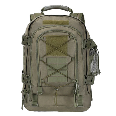LQARMY 65L Outdoor Tactical Backpack Men's Outdoor Hiking Bag Large Capacity Military Army Bags Travelling Camping Rucksack