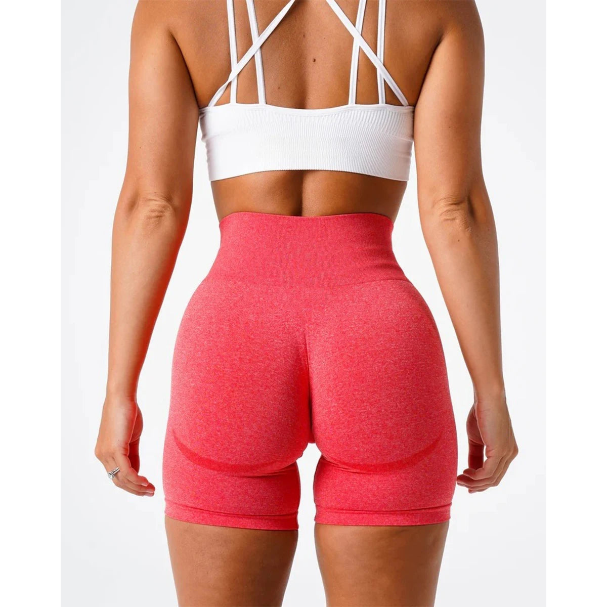 TKITK Seamless Shorts Women  Workout Shorts Fitness Sports Short Gym Yoga Shorts Yoga pants leggings cycling shark pants - Smarsty