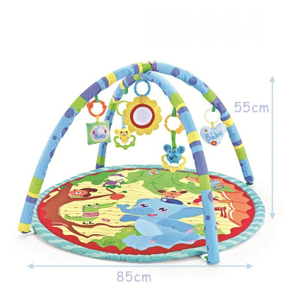 Educational Fitness Frame For Children Play Mat Rack Crawling Blanket Infant Play Rug Gift Kids Activity Mat Gym Baby Toys by Smarsty