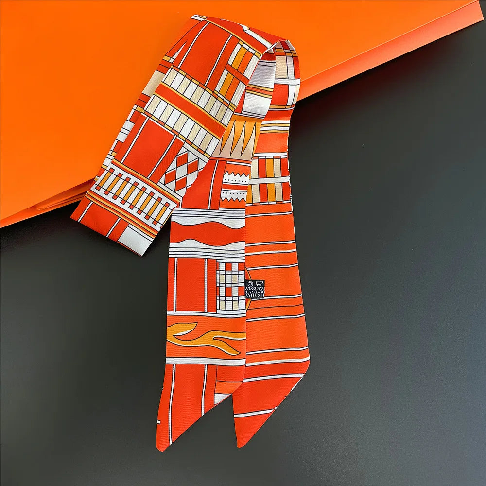 Silk Summer Scarf for Women Lightweight Neckwear - Smarsty