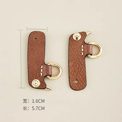 Leather Replacement Crossbody Bag Strap For Longchamp Mini Bag Shoulder Strap Without Punching Modification Bag Accessories