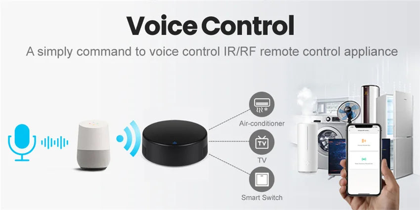 Smart WiFi IR Remote Controller for Home Automation - Smarsty