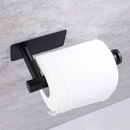 Stainless Steel Adhesive Paper Holder for Kitchen and Bathroom - Smarsty