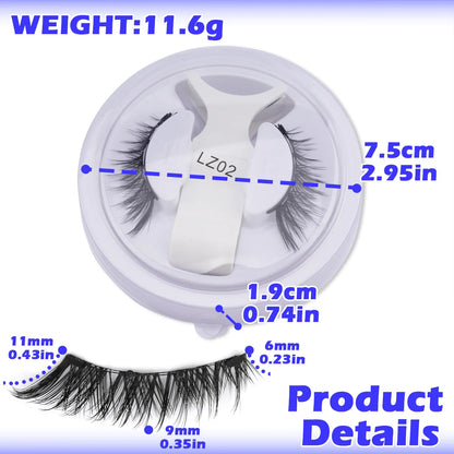 Magnetic Eyelashes Set for Effortless Stunning Looks - Smarsty
