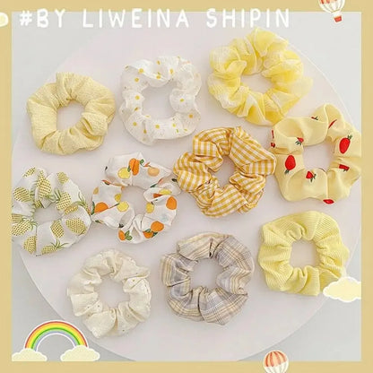 10 Piece Cute Leather Hair Rings for Stylish Updos - Smarsty
