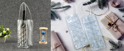 Eco-Friendly Ice Wine Cooler Bag with Chill Feature - Smarsty