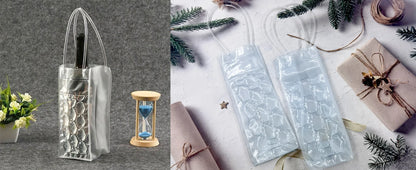 Eco-Friendly Ice Wine Cooler Bag with Chill Feature - Smarsty