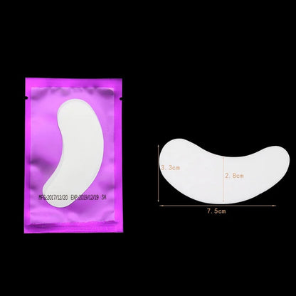 Hydrogel Eye Patches for Eyelash Extensions 50 Pairs - Smarsty