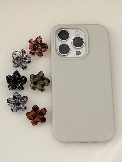 Mini Flower Hair Clips For Women Creaseless Hold For Bangs - Smarsty
